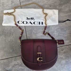 Coach Saddle 20 Leather Crossbody Bag